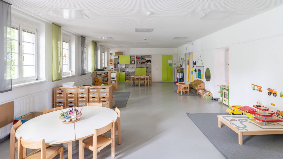 Innenbereich Kindergarten 1220 Wurmbrandgasse 22
