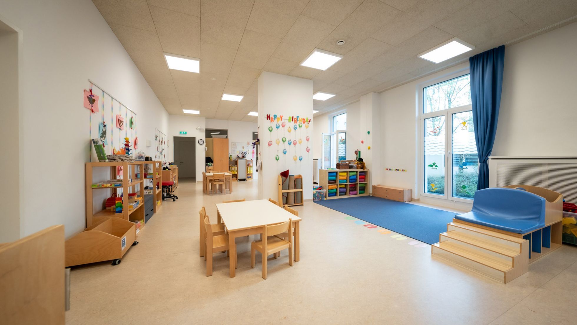copyright: MA 10/ DAVID BOHMANN Innenbereich Kindergarten Friesenplatz 8-9