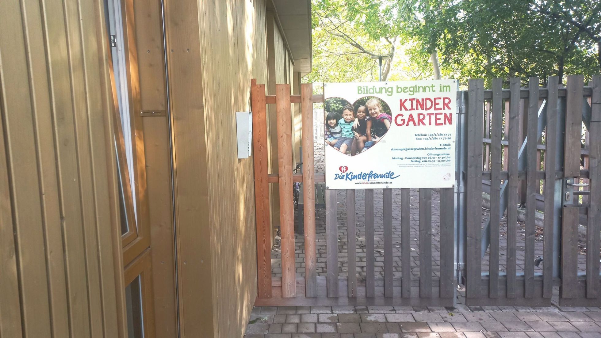 Gebäude Kindergarten Stavangergasse 5