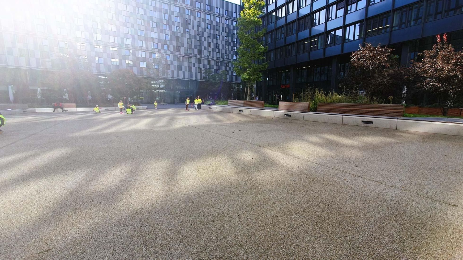 Außenbereich Kindergarten Karl-Popper-straße 4