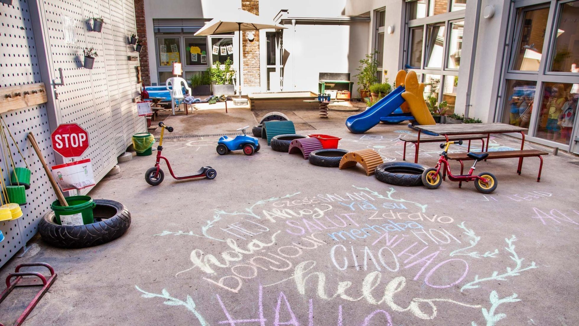 Außenbereich Kindergarten Sturzgasse 51