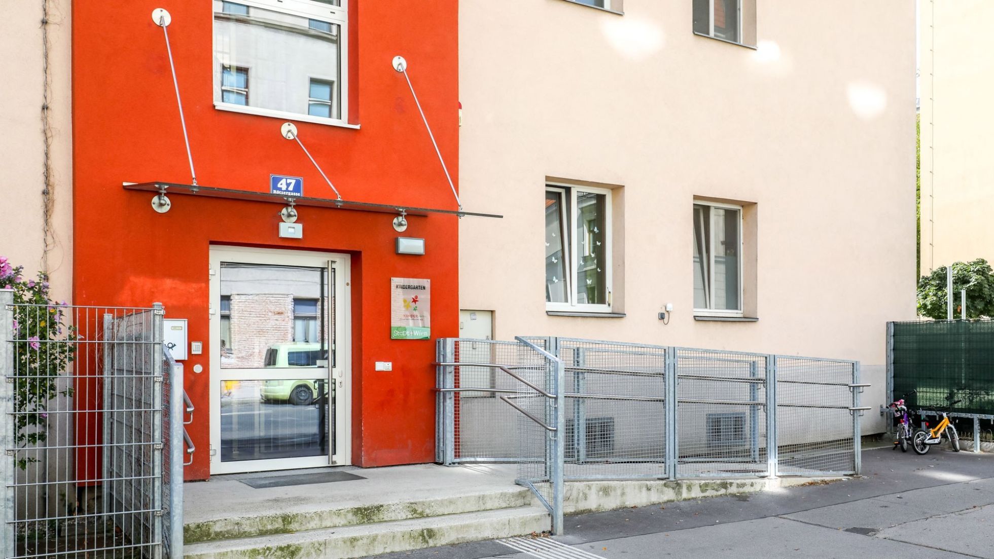 Gebäude Kindergarten Rötzergasse 47