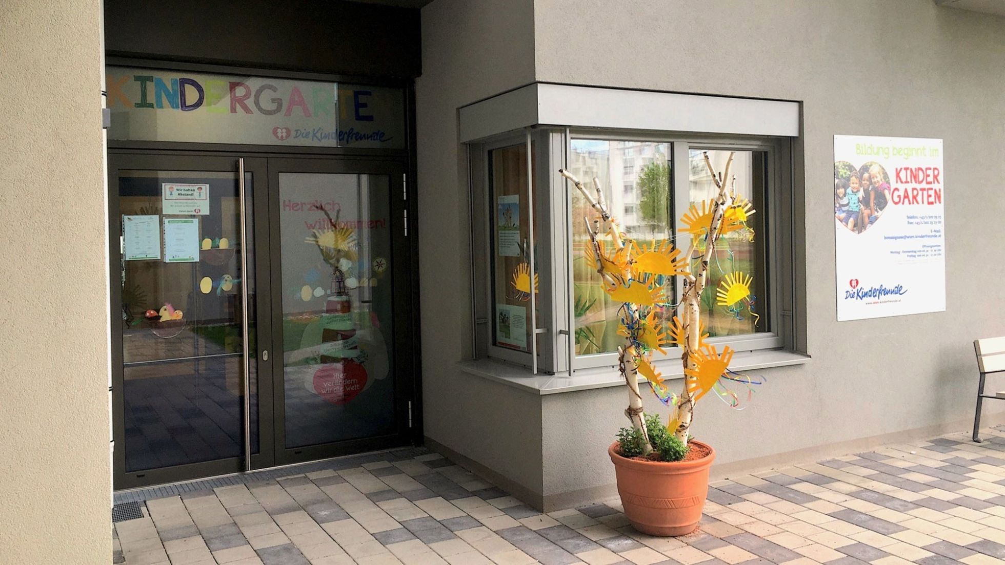 copyright: Kinderfreunde Gebäude Kindergarten Bonsaigasse 5