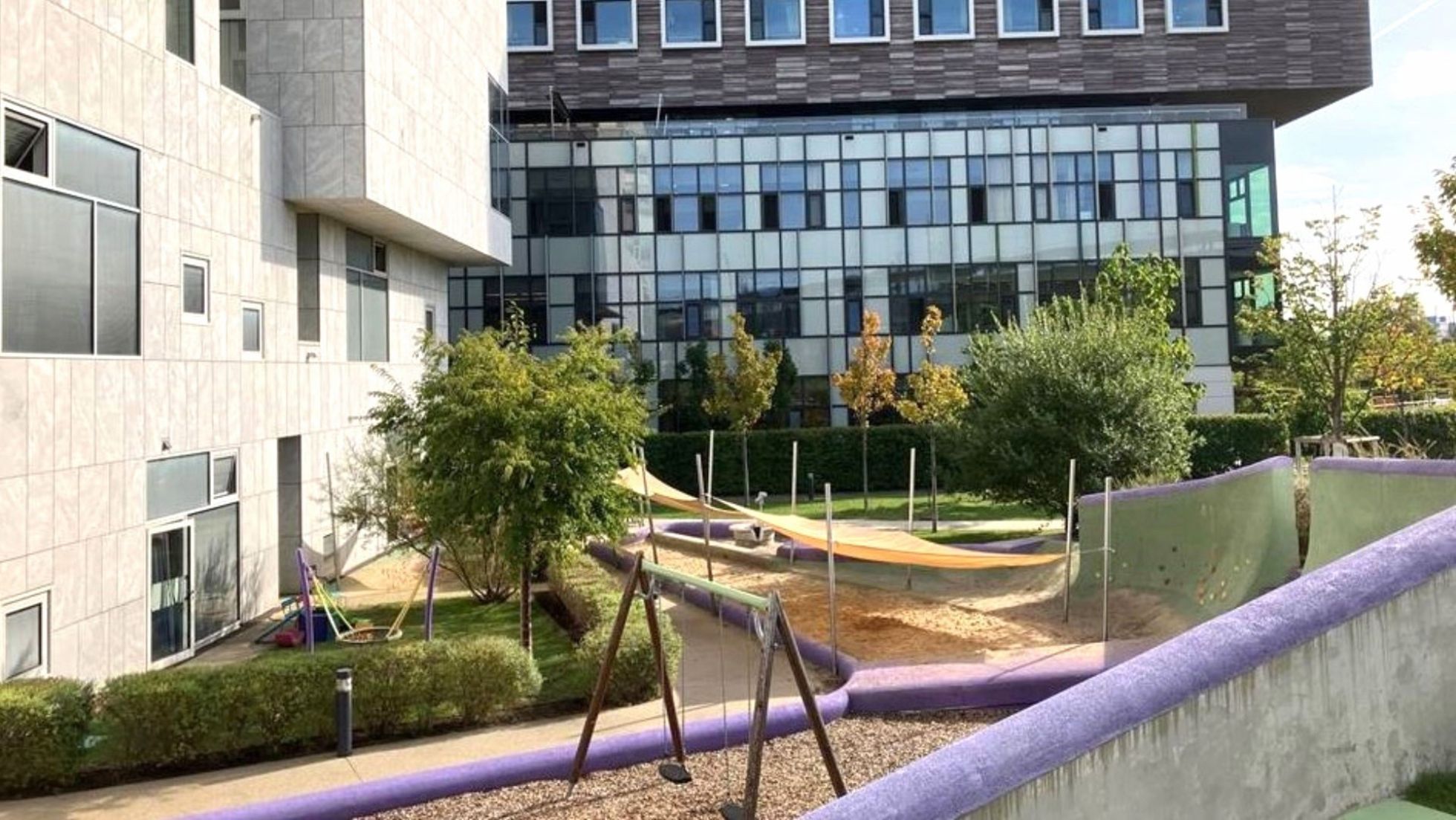 Außenbereich Kindergarten Brünnerstraße 68-70