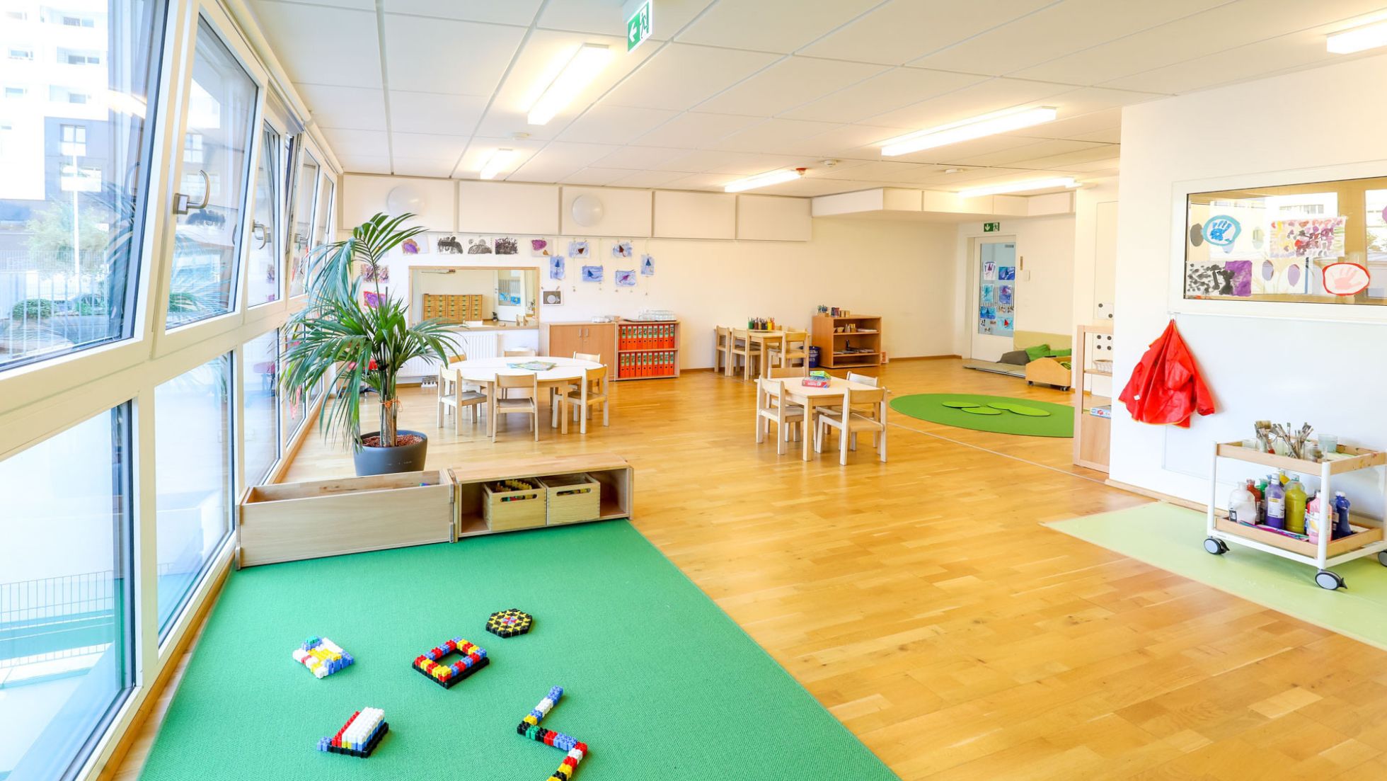 Innenbereich Kindergarten Laaer-Berg-Straße 47c