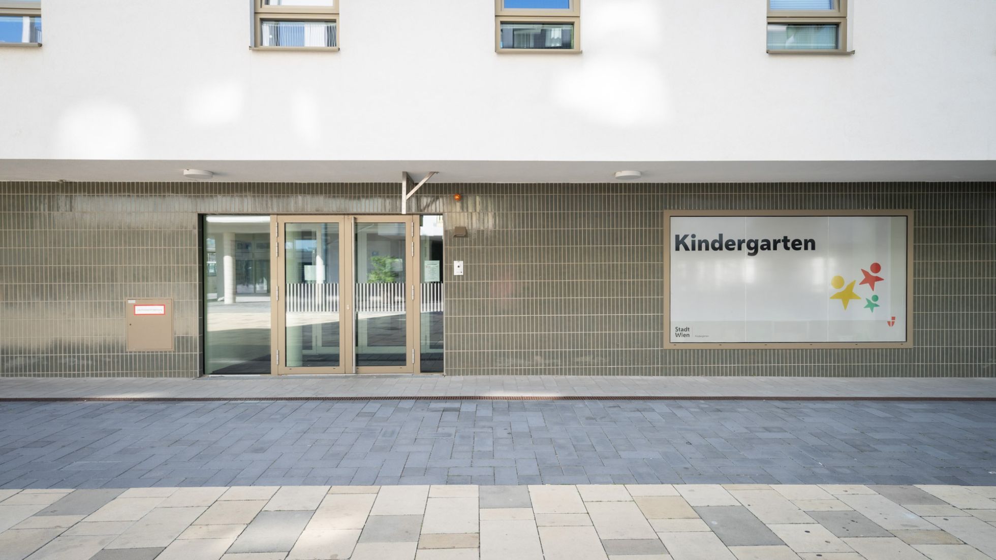 copyright: MA 10/ DAVID BOHMANN Gebäude Kindergarten Bloch-Bauer-Promenade 161