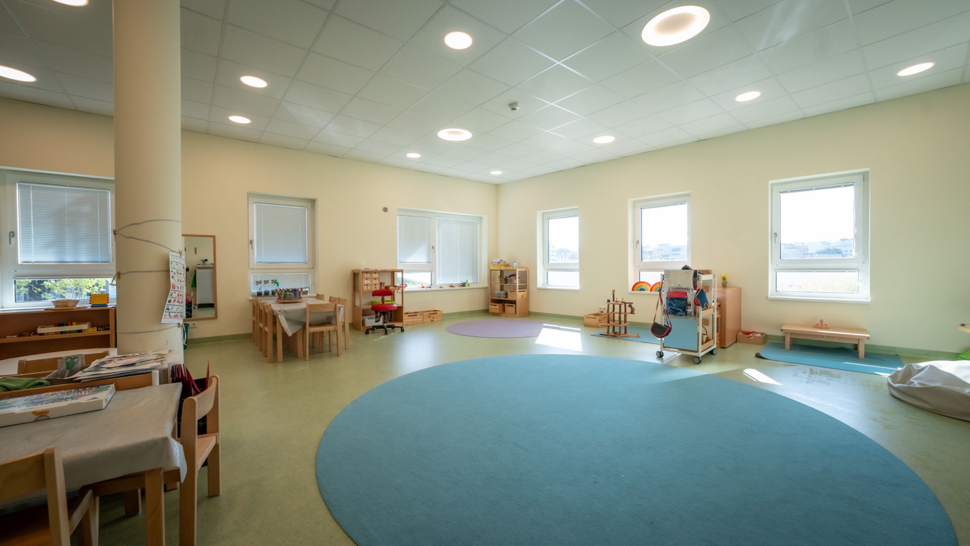 copyright: MA 10/ DAVID BOHMANN Innenbereich Kindergarten Bloch-Bauer-Promenade 161