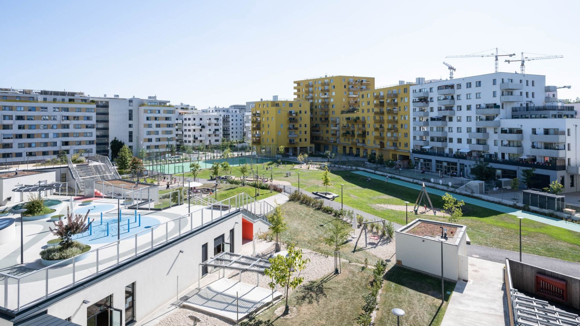 Außenbereich Kindergarten Taborstraße 120