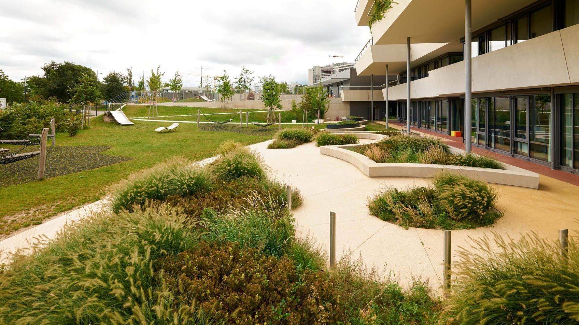 Außenbereich Kindergarten Otto-Preminger-Straße 1