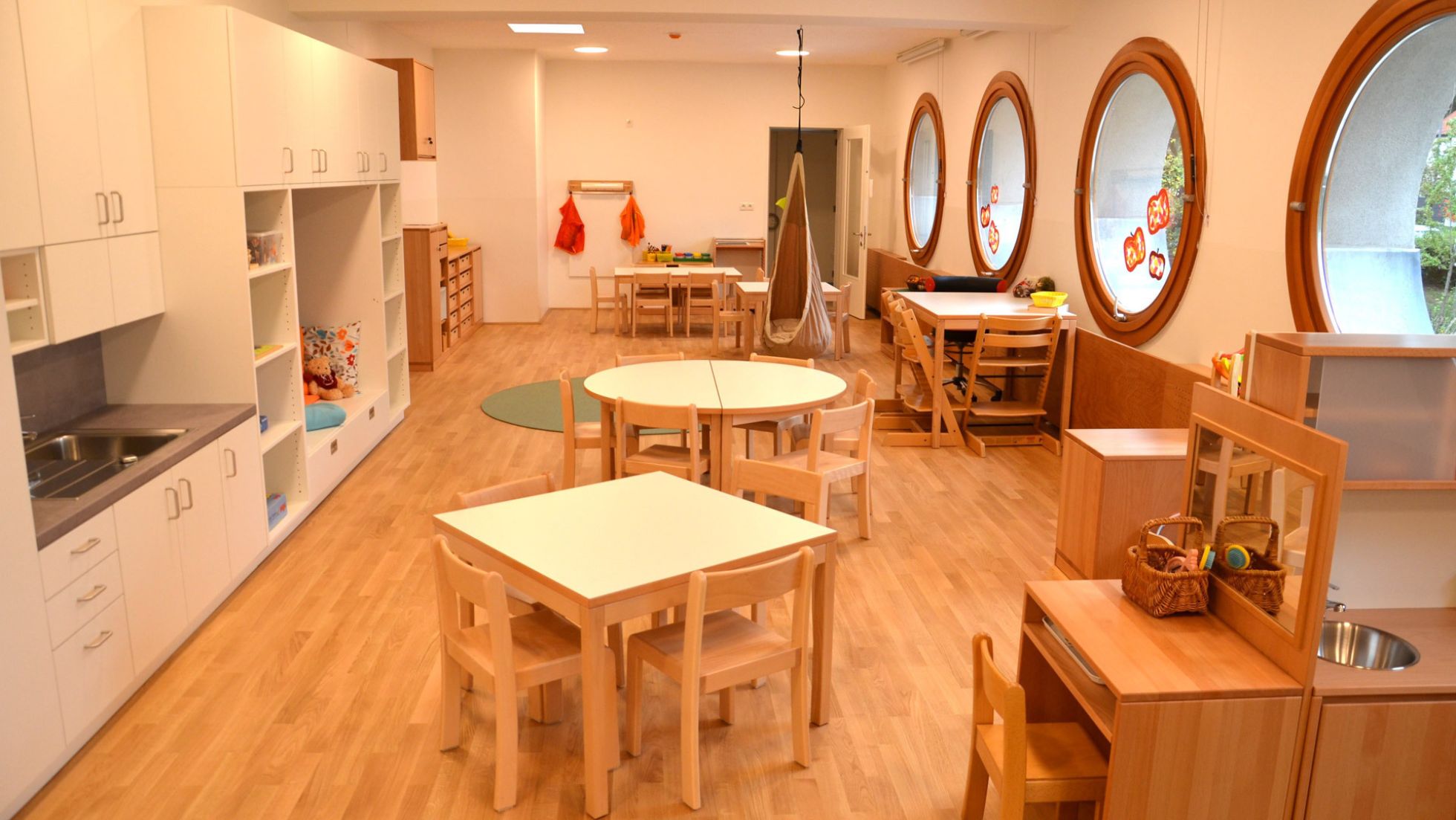 Innenbereich Kindergarten Krottenbachstraße 120