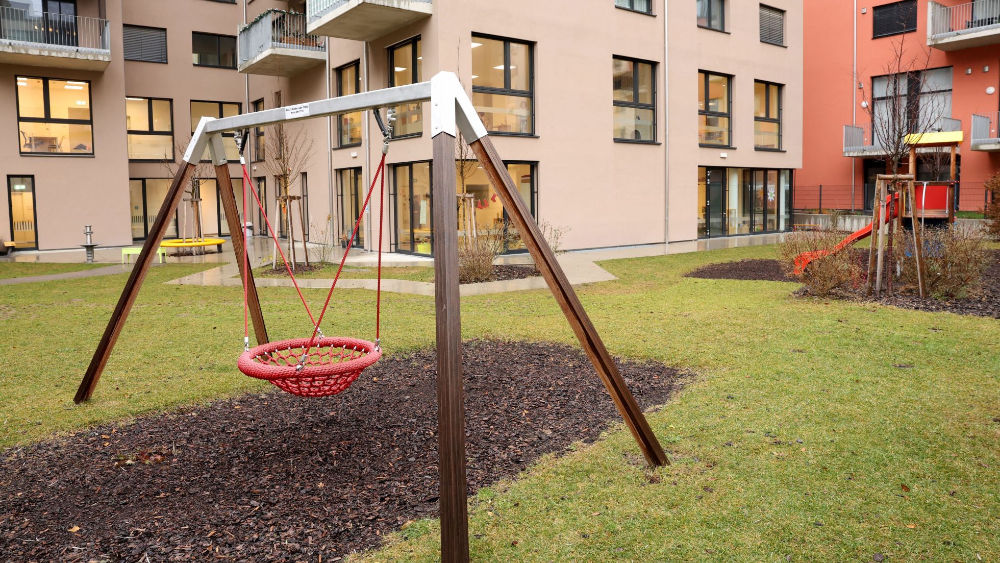 copyright: MA10/VOTAVA Außenbereich Kindergarten Ilse-Buck-Straße 26