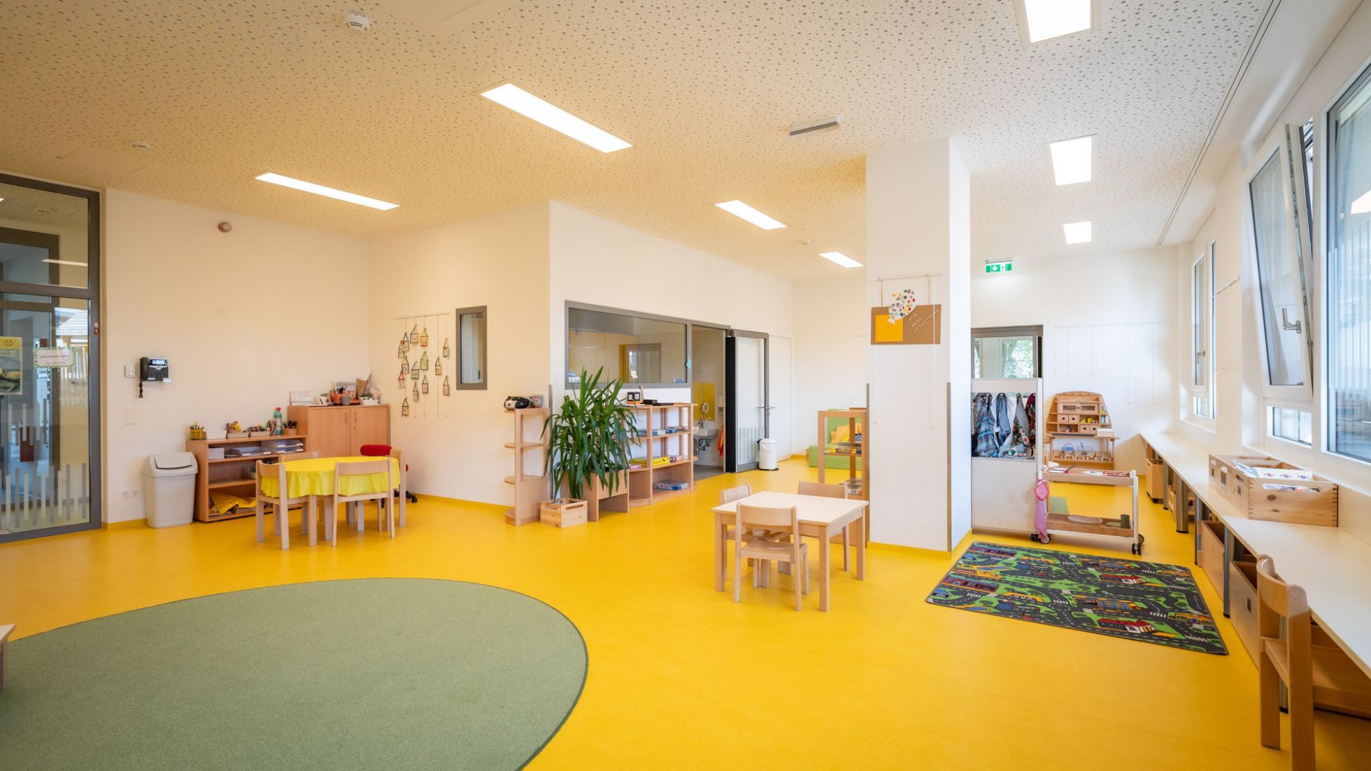 Innenbereich Kindergarten Gußriegelstraße 40/1/1
