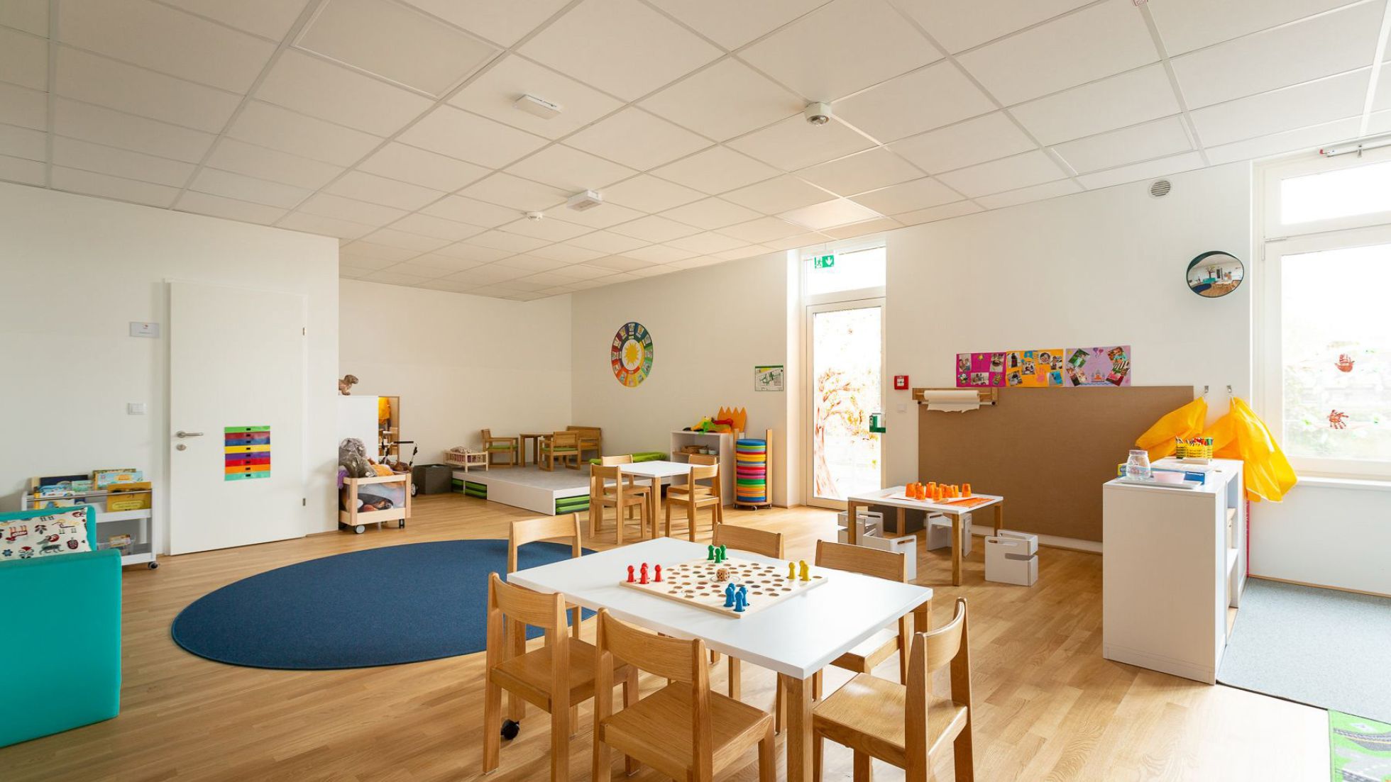 copyright: Renée Del Missier Innenbereich Kindergarten Leopold-Kohr-Straße 7