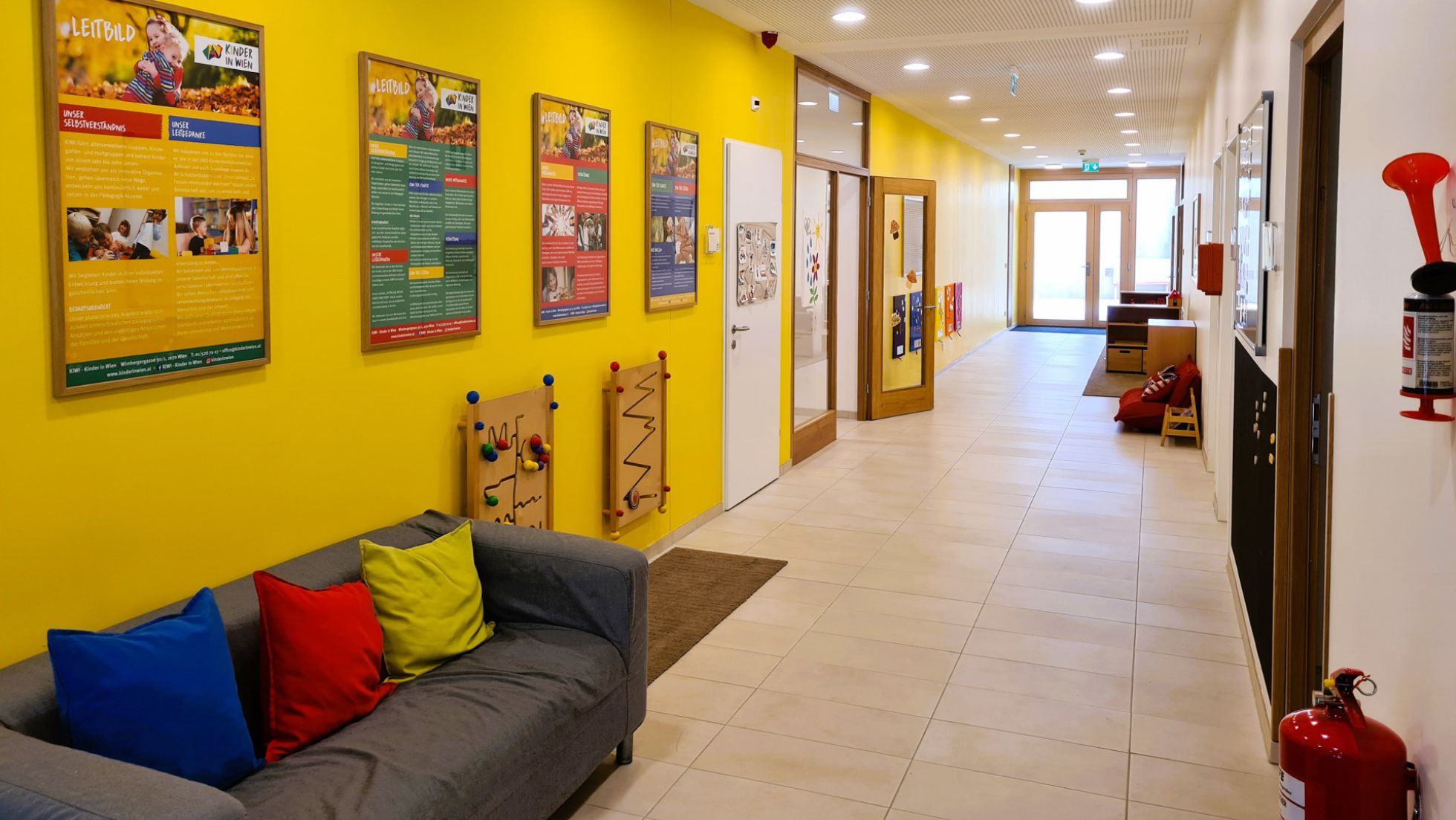 copyright: KIWI - Kinder in Wien Gebäude Kindergarten Brehmstraße 6