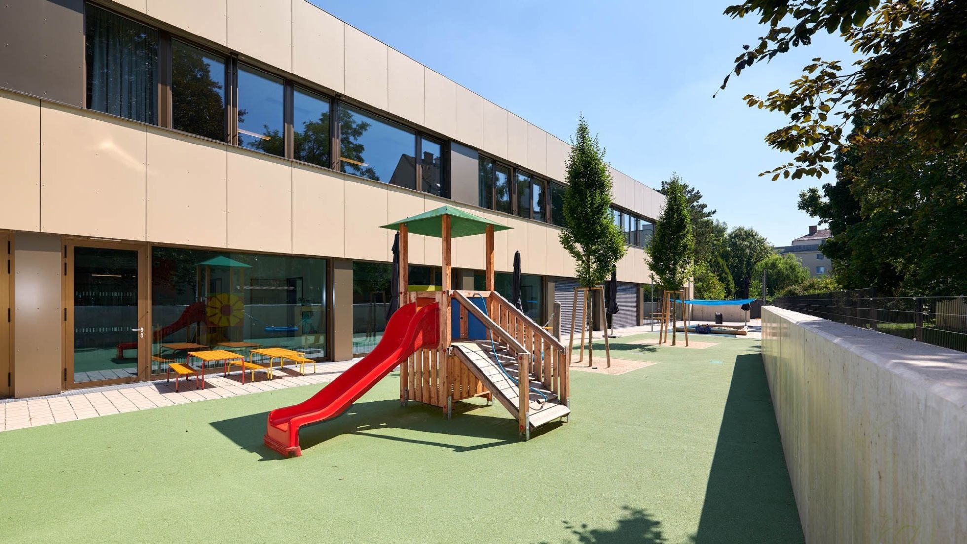 Außenbereich Kindergarten Anton-Langer-Gasse 37A