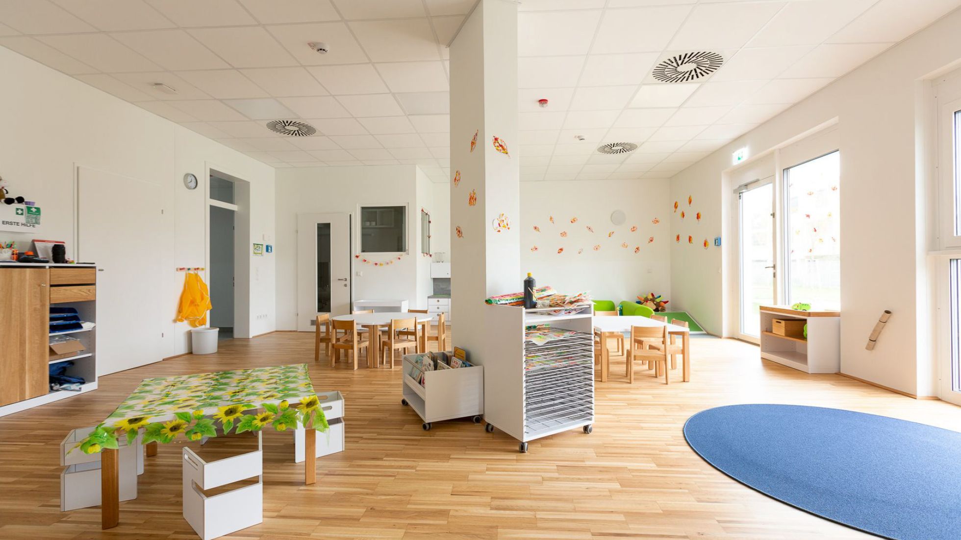 copyright: Renée Del Missier Innenbereich Kindergarten Grellgasse 32