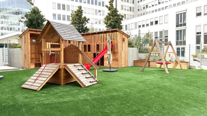 Außenbereich Kindergarten Lassalleestraße 5