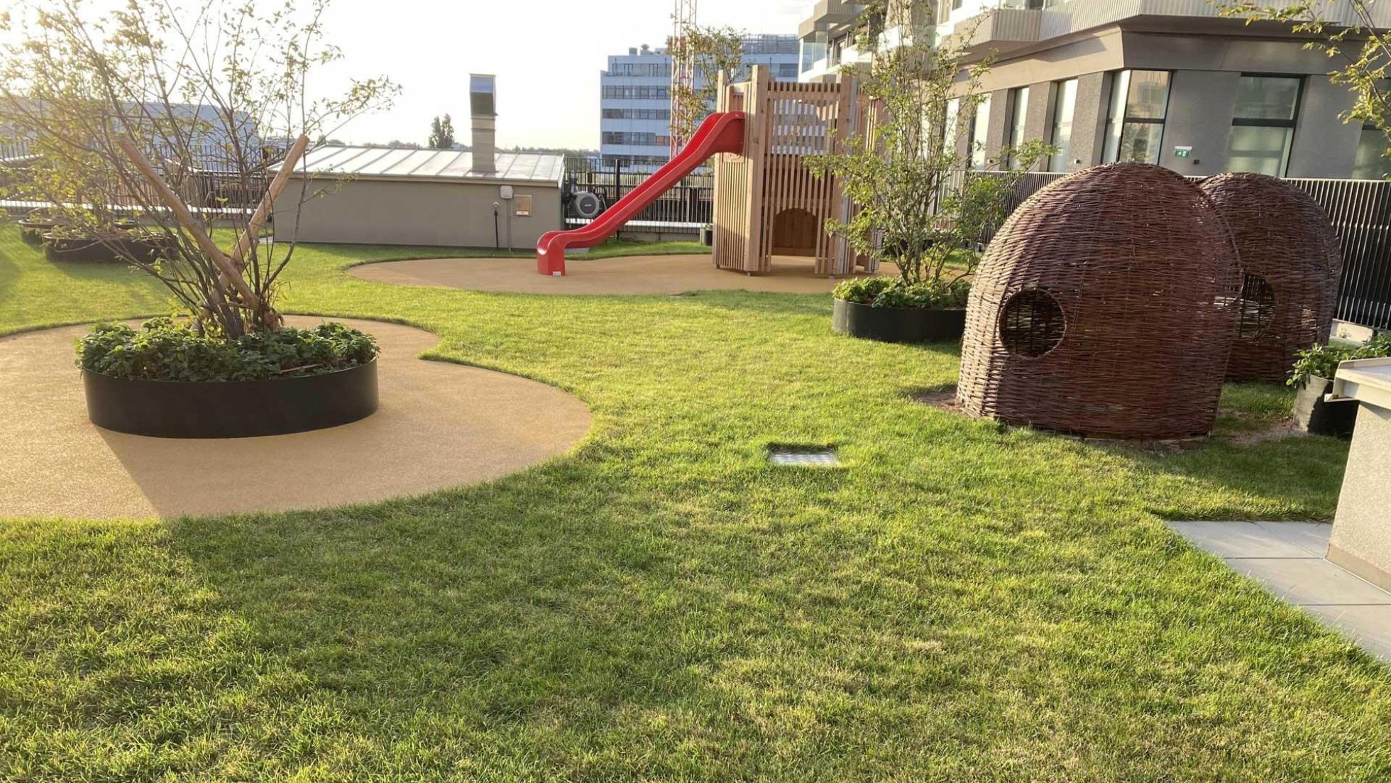 Außenbereich Kindergarten Döblerhofstraße 10