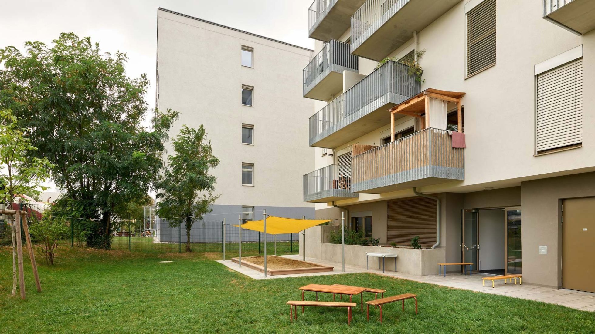 Außenbereich Kindergarten Grasbergergasse 11