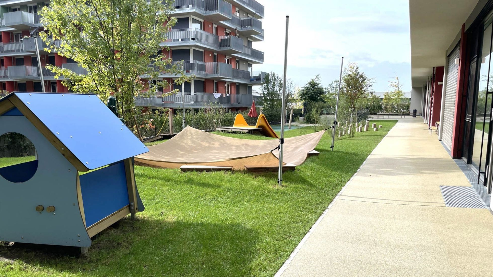 copyright: Kinderfreunde Außenbereich Kindergarten Käthe-Recheis-Gasse 3