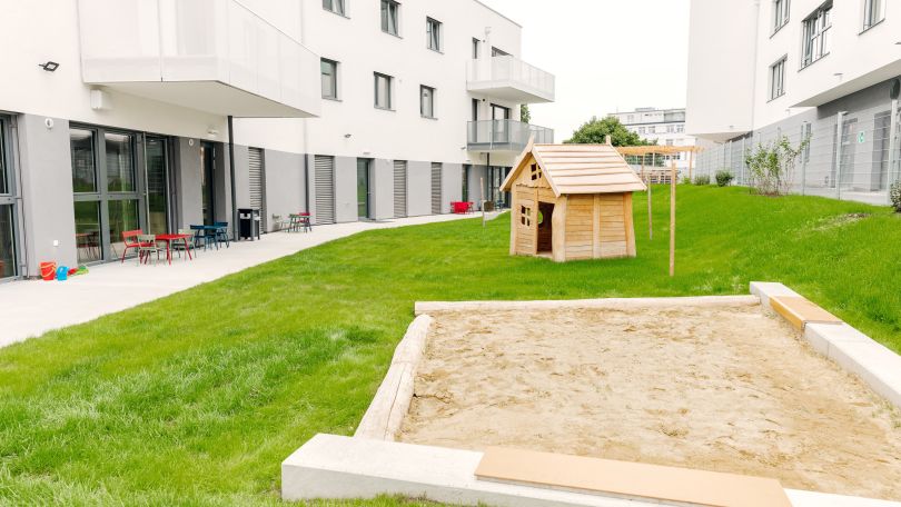 Außenbereich Kindergarten Vollbadgasse 2-4