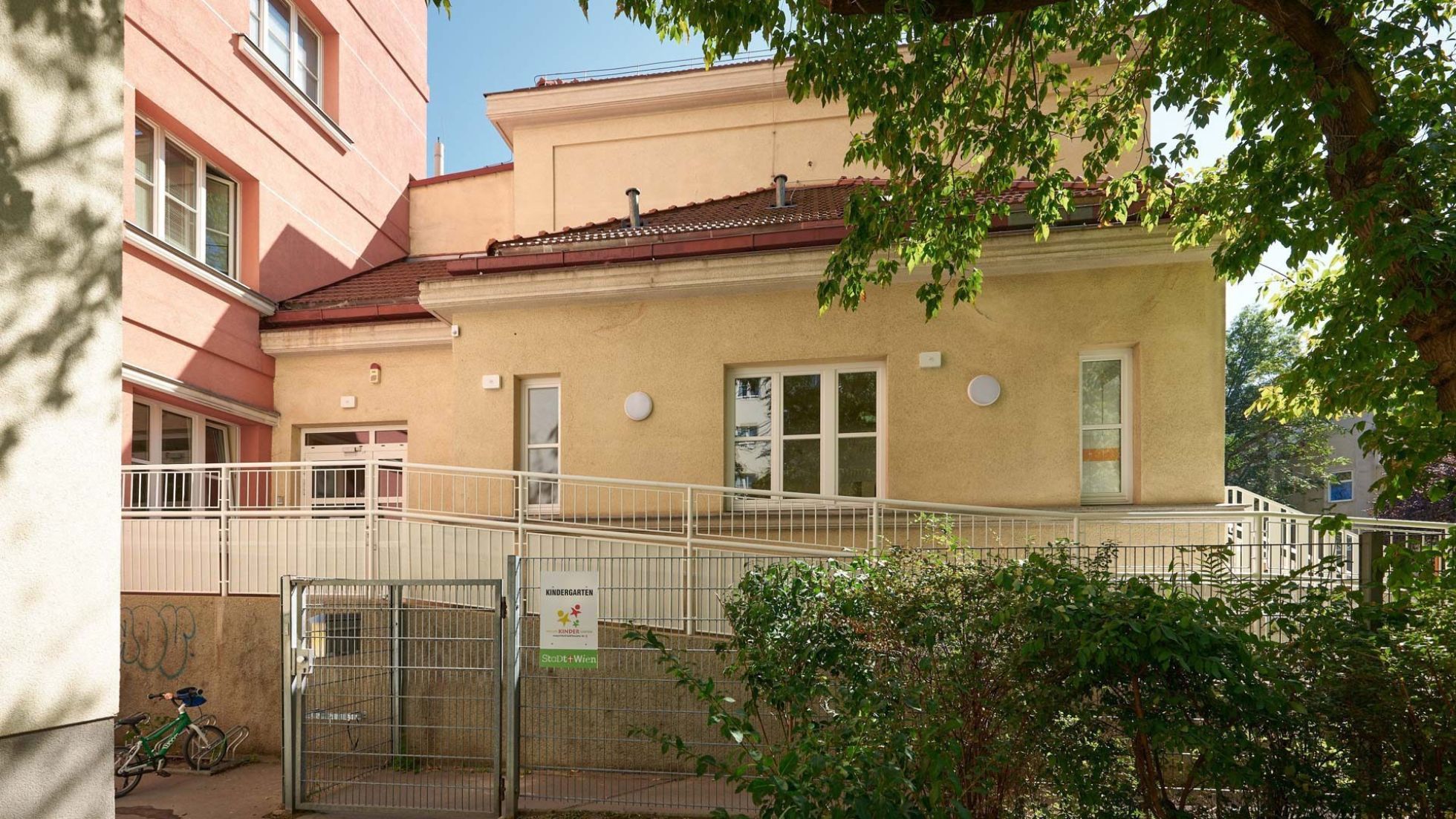 Gebäude Kindergarten Siebenbrunnengasse 34-36