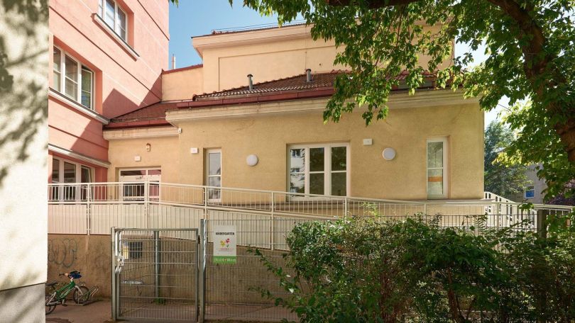 copyright: MA10/Markus Wache Gebäude Kindergarten Siebenbrunnengasse 34-36