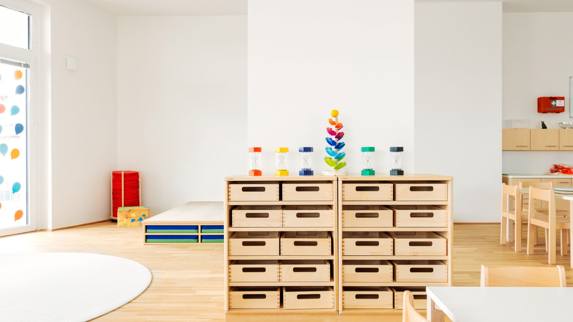 copyright: Renée Del Missier Innenbereich Kindergarten Marlen-Haushofer-Weg 6