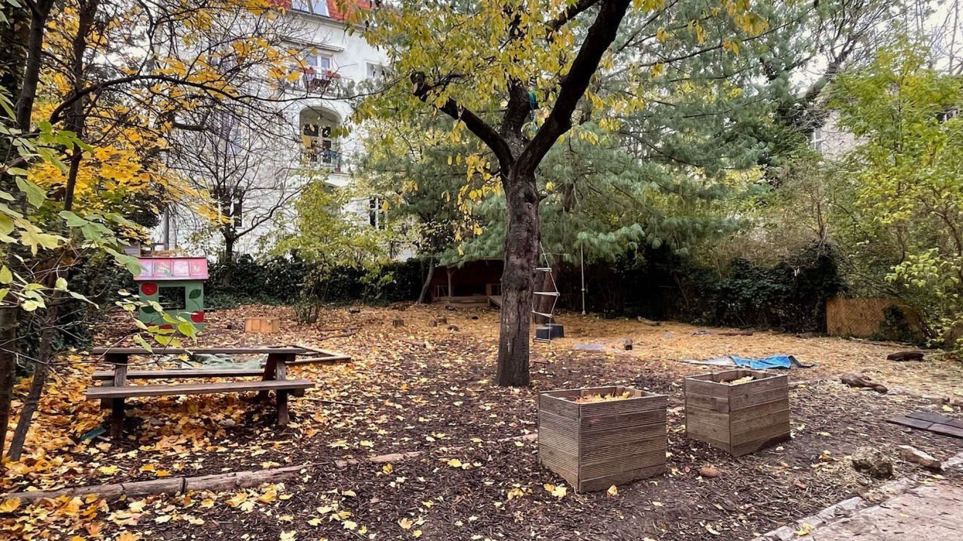 Außenbereich Kindergarten Messerschmidtgasse 27