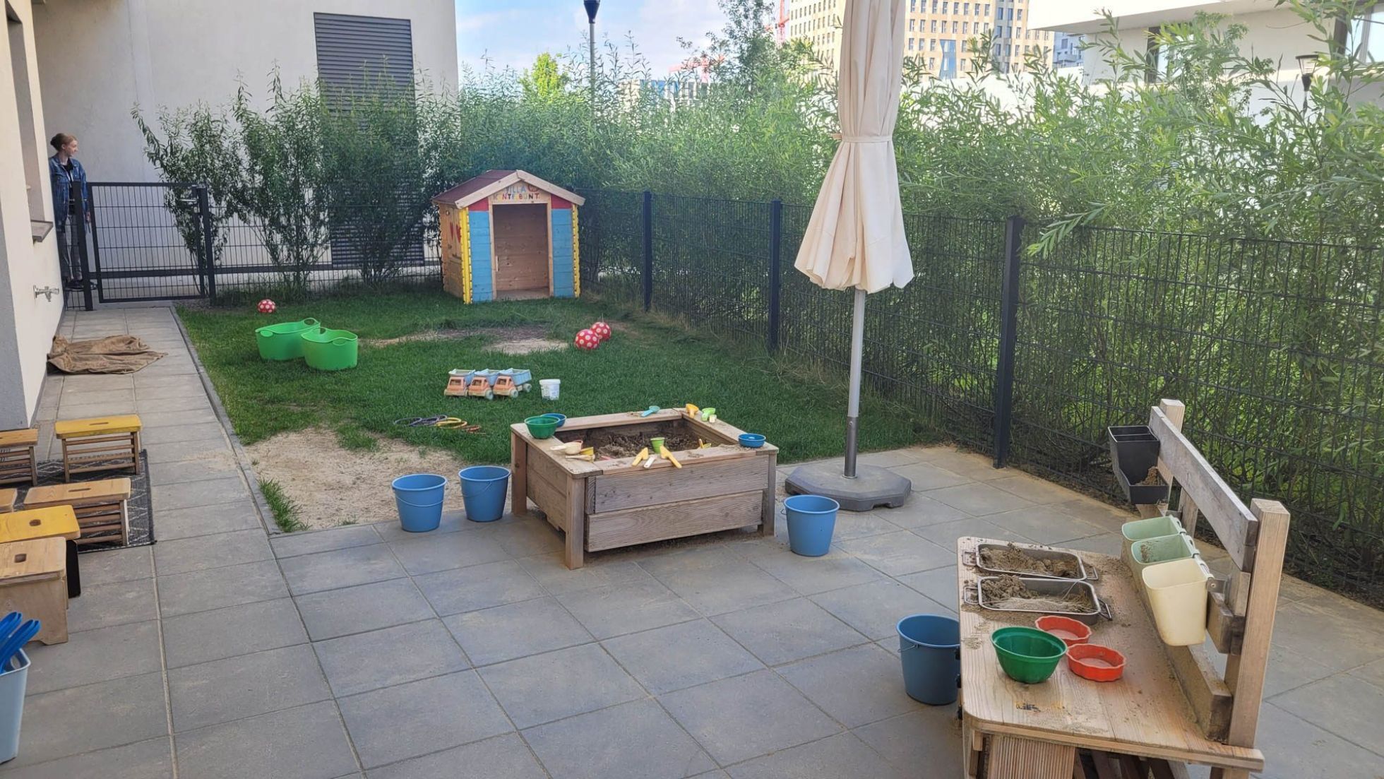 Außenbereich Kindergarten Seestadtpromenade 17/4