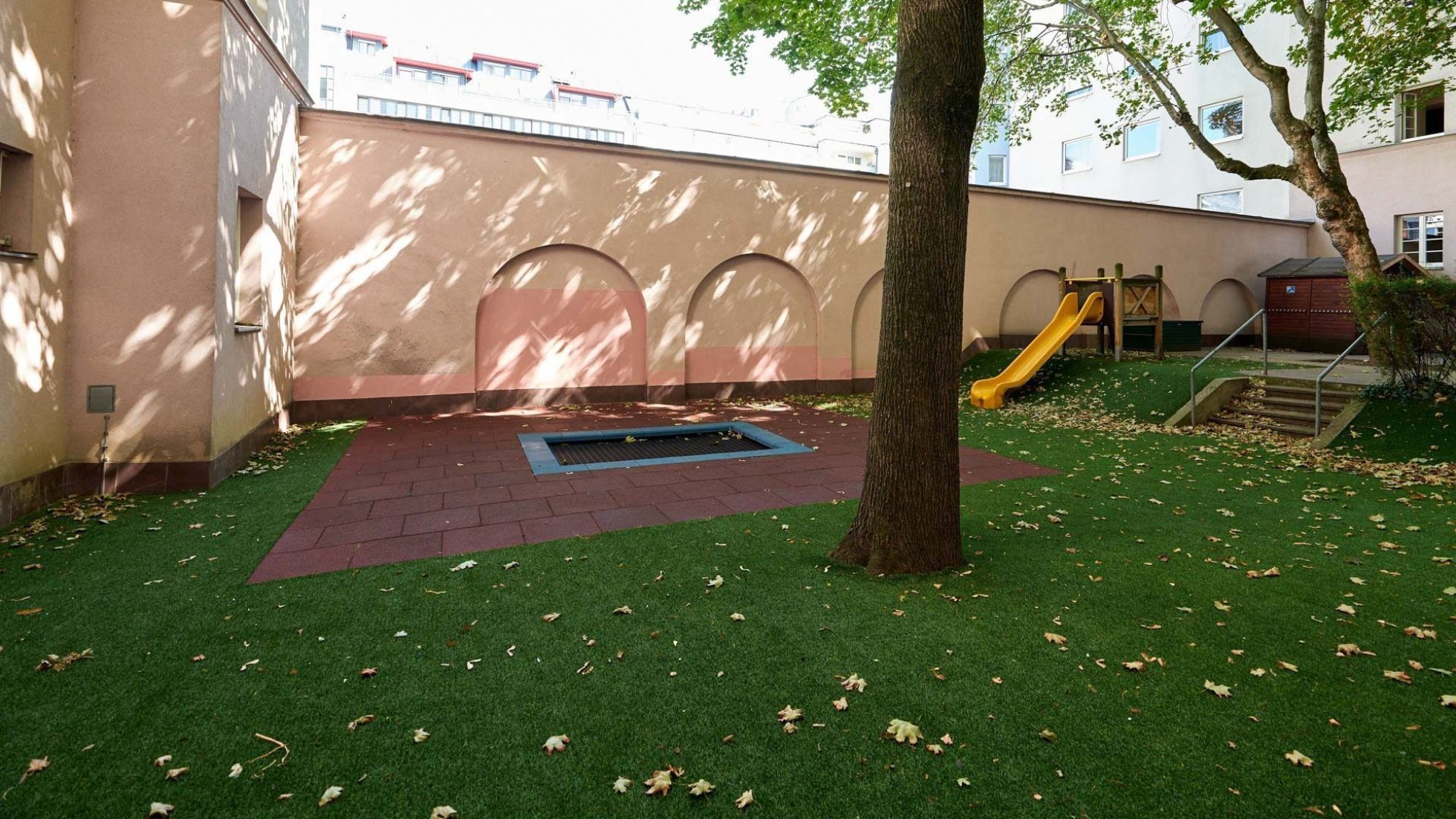 Außenbereich Kindergarten Stöbergasse 8