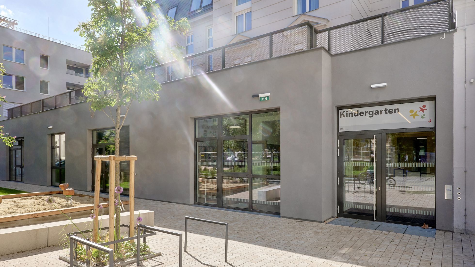 Gebäude Kindergarten Neubaugürtel 6A