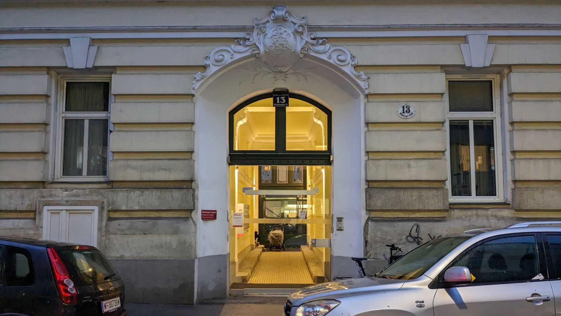Außenbereich Kindergarten Wimbergergasse 13