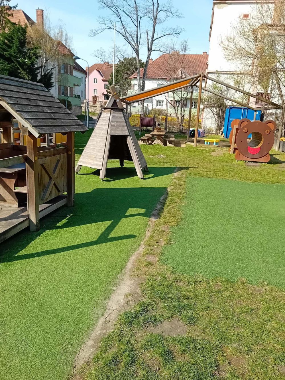 Außenbereich Kindergarten Hohenbergstraße 365