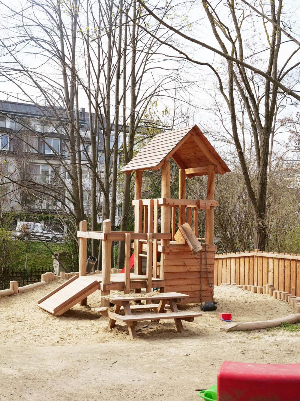 Außenbereich Kindergarten Bastiengasse 36-38