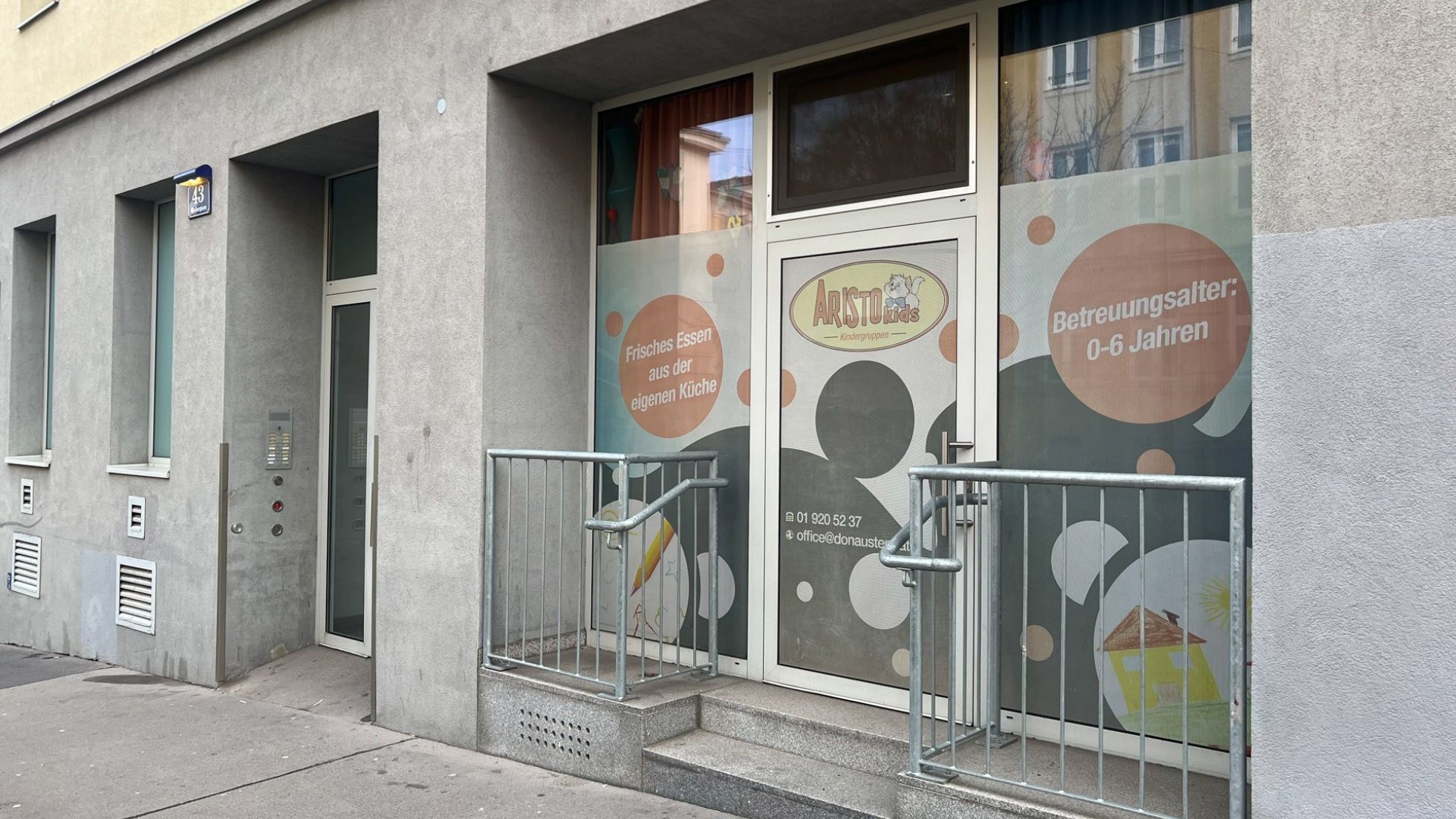 Gebäude Kindergarten Ruckergasse 43