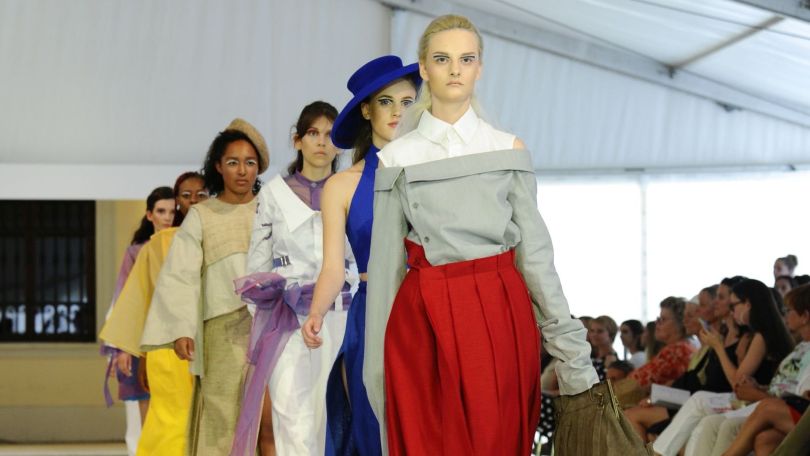 copyright: © Stefanie Starz/www.starz.at Models auf dem Laufsteg