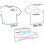 Entwurf eines T-Shirts mit Aufschrift "Louisebus" und Comic-Bus
