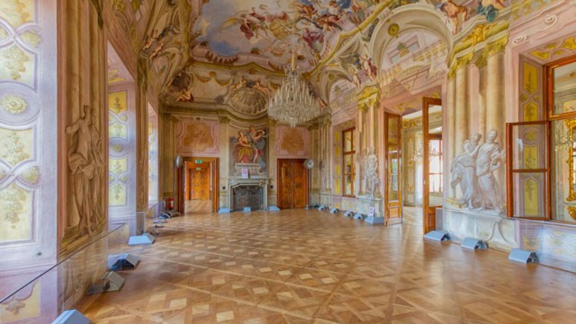 copyright: Thomas Stubbings Der Festsaal im Schloss Hetzendorf