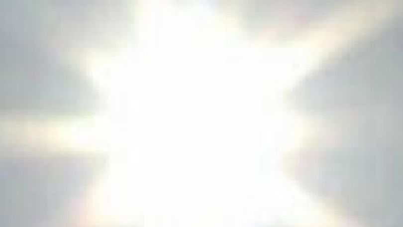 Grelle Sonne