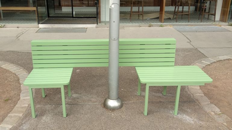 copyright: MA 19 / Stadt Wien Designer-Sitzgelegenheiten im öffentlichen Raum