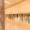 copyright: Stadt Wien/Christian Fürthner Aula mit Blick auf Turnsaal, Glas, Holz