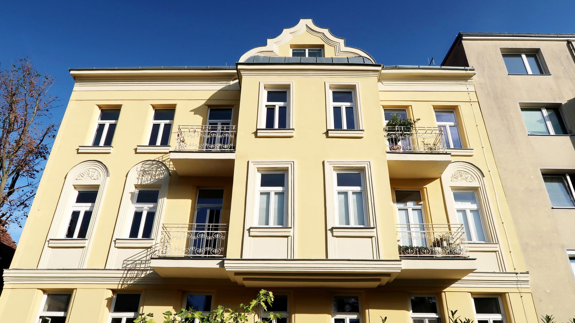 Gebäude in der Volkgasse