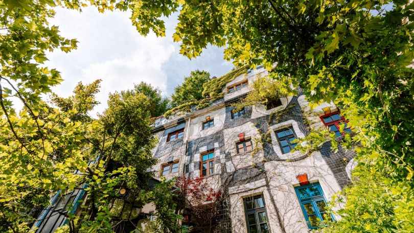 Fassade des Kunsthaus Wien