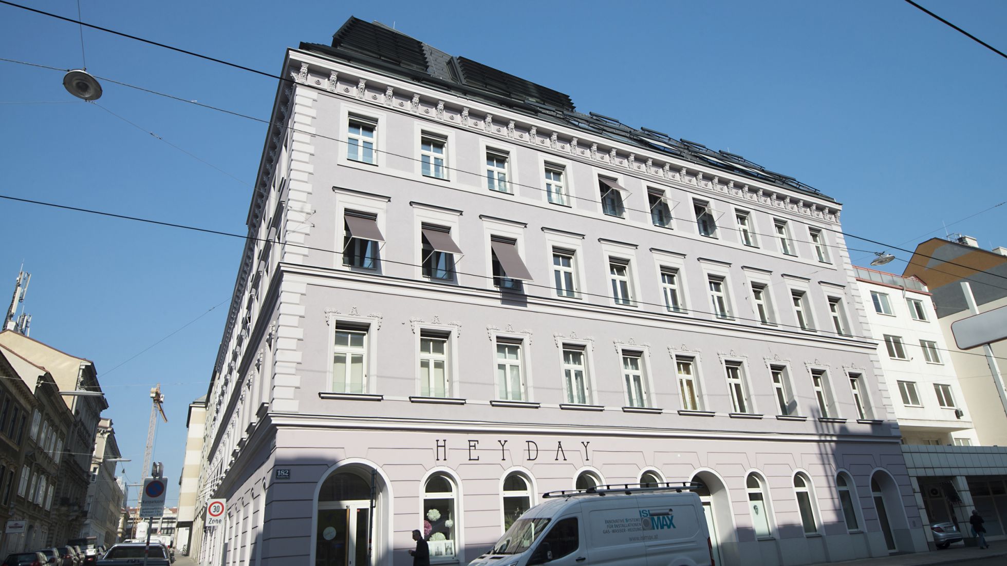 Fassade eines Altbaus