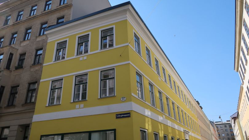 Gebäude in der Bernardgasse
