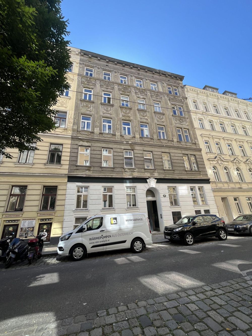 Fassade eines Gründerzeithauses