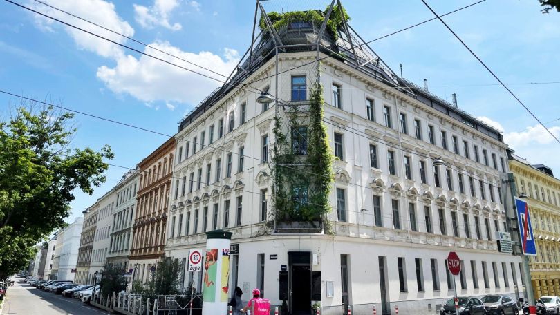 Gebäude in der Goldschlagstraße