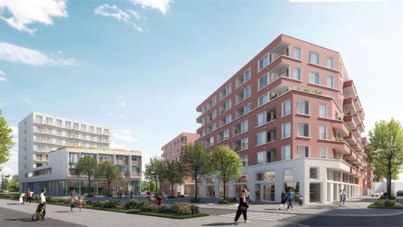 Rendering Wohnhäuser