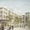 copyright: AKF ZT GmbH Rendering eines modernen Gebäudes mit Vorplatz und Bäumen